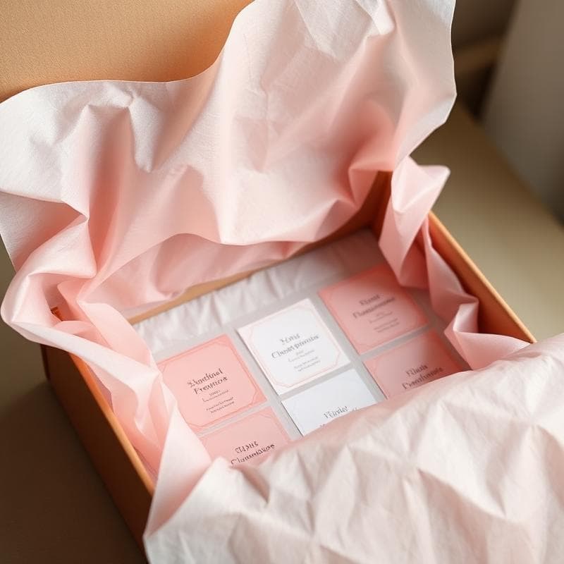 Tissue paper i stickers
